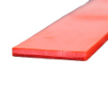 orange Dense Flat Rubber Weather Seal Strip